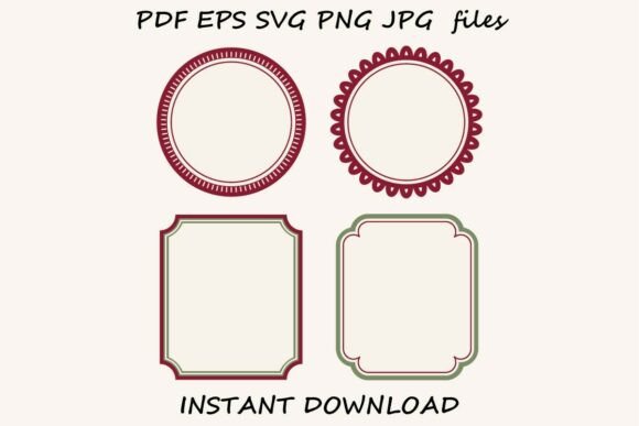 Download Christmas Label Frames - Christmas label Collection