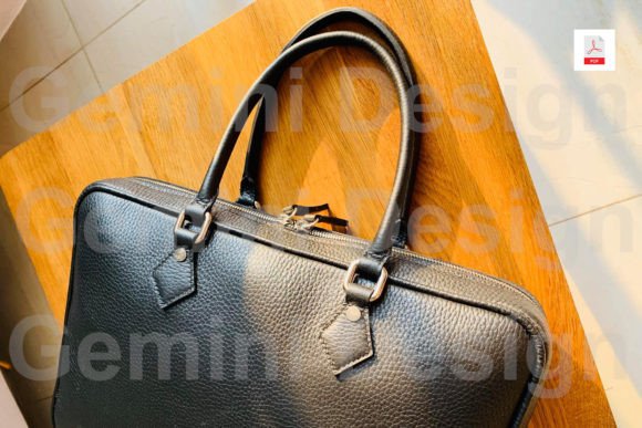 Download Leather Pattern Briefcase, PDF File DIY - Pdf file Collection