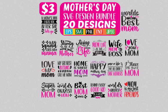 Download 20 Mother's Day Quotes Bundle - Mother's day quotes Collection