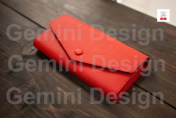 Download Leather Pattern Long Wallet, PDF File - Pdf file Collection