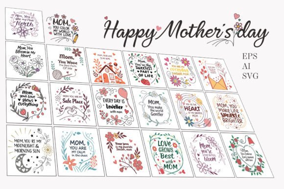 Download Happy Mother's Day Quotes Bundle, Mama - Mother's day quotes Collection